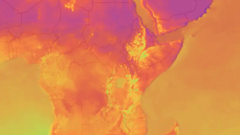 دما weather map