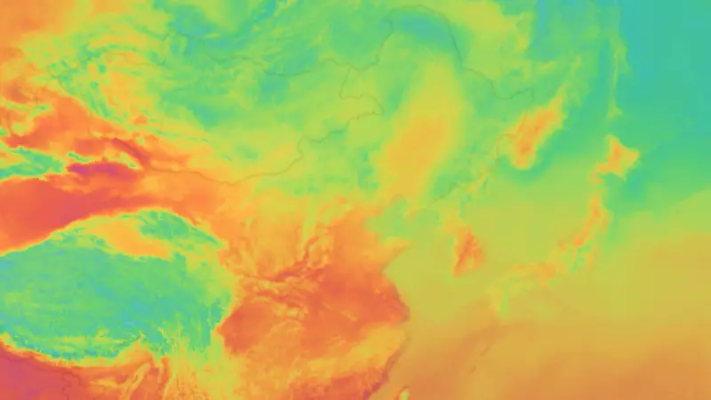 Temperatura weather map