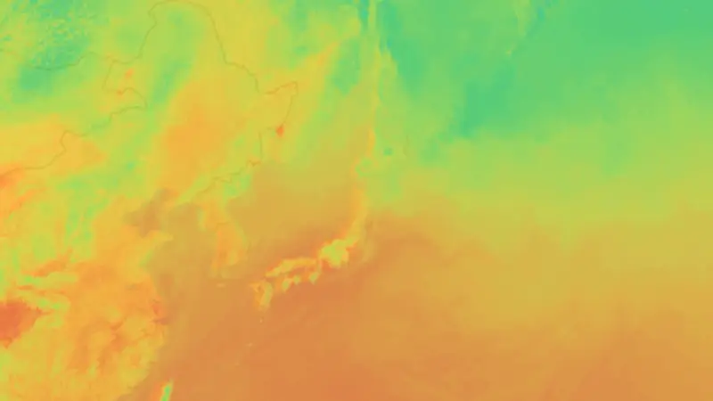 دما weather map
