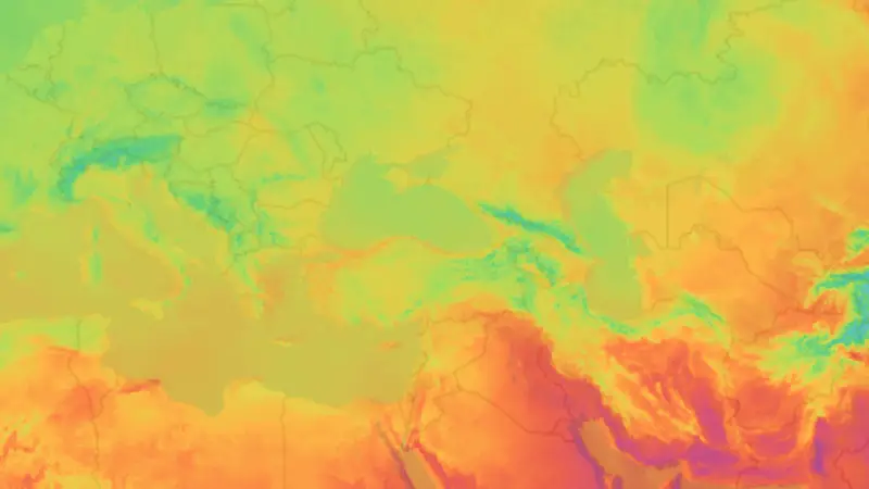 Sıcaklık weather map