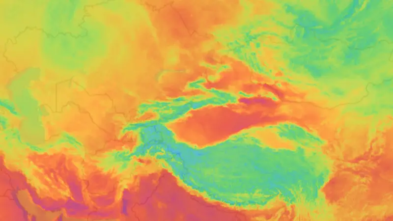 तापमान weather map