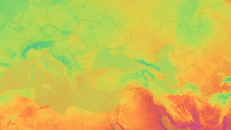 Temperatură weather map