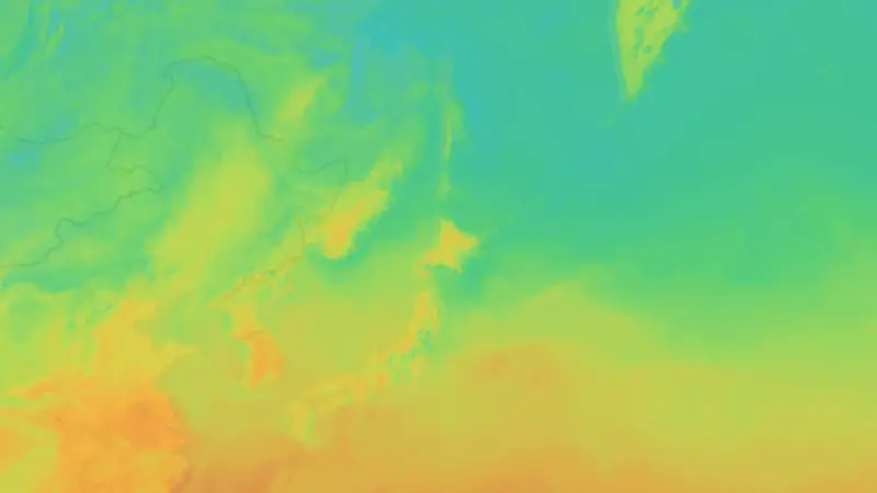 Temperatura weather map