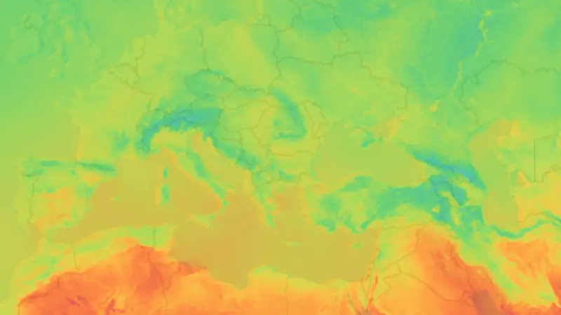 Температура weather map