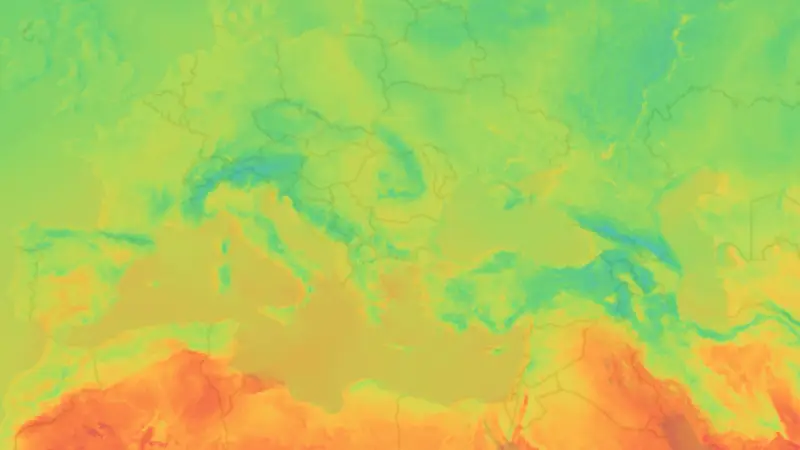 Температура weather map