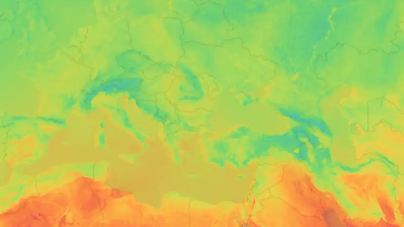 Температура weather map