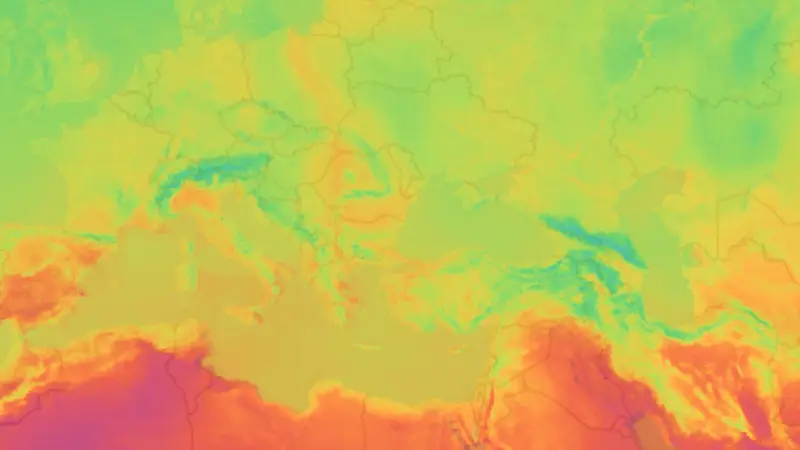 Температура weather map