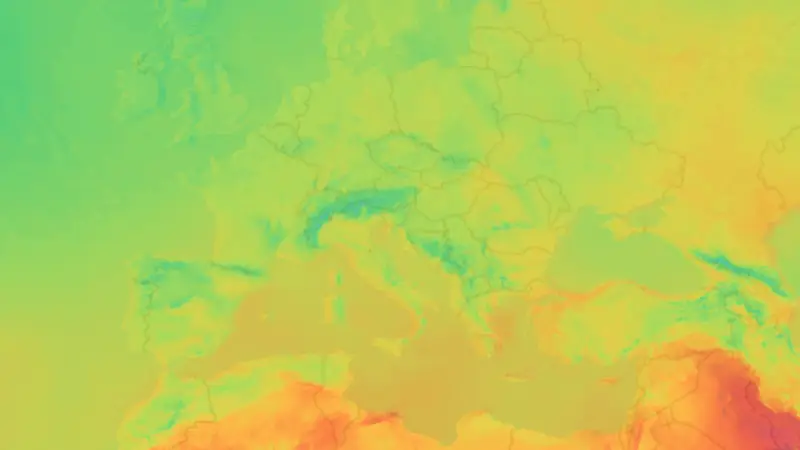دما weather map