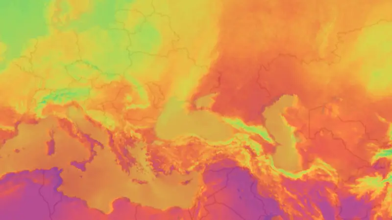 Температура weather map