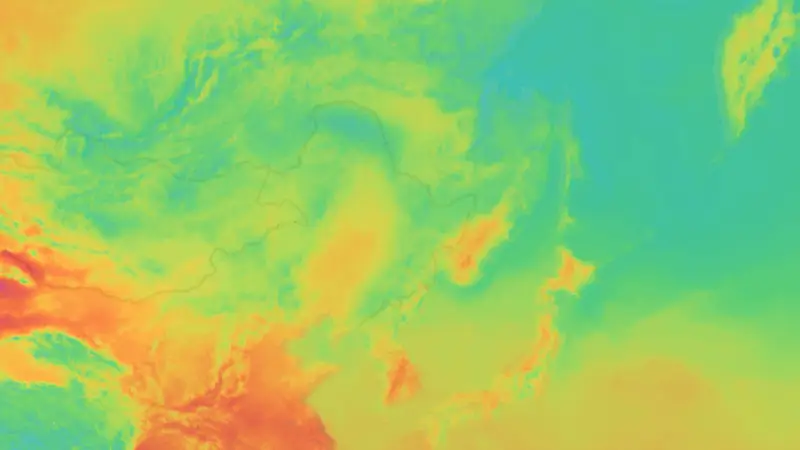 Temperatura weather map