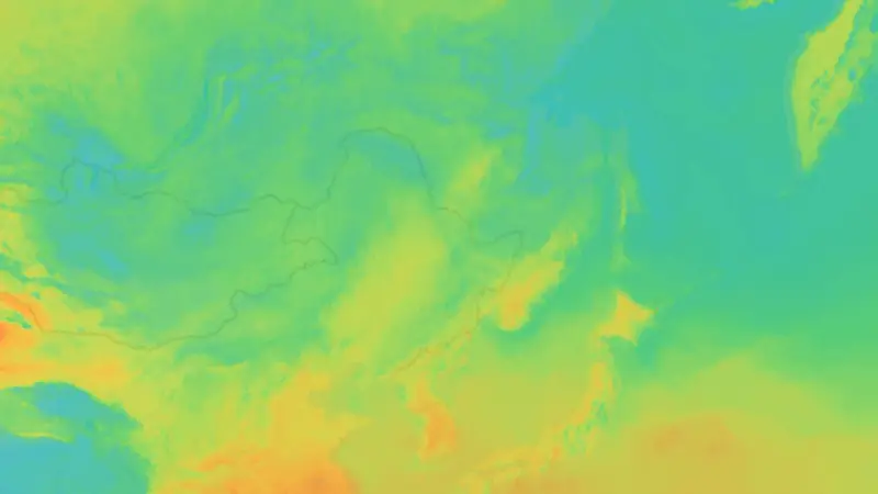 Temperatura weather map