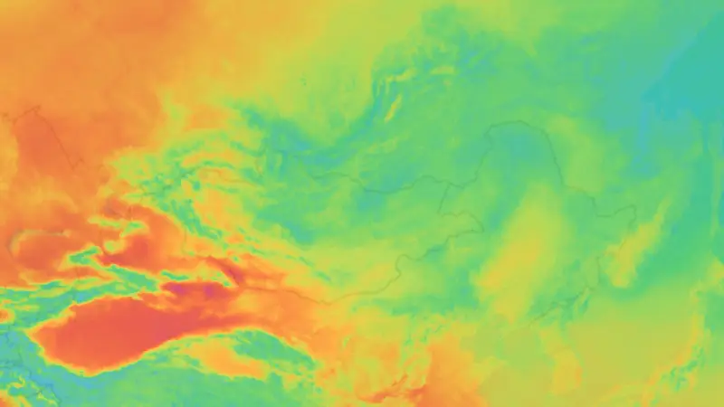 Temperatură weather map