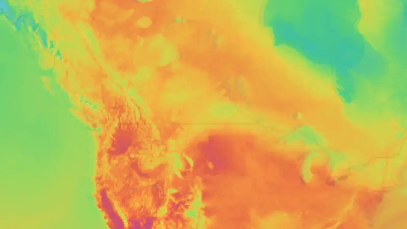 Temperatūra weather map