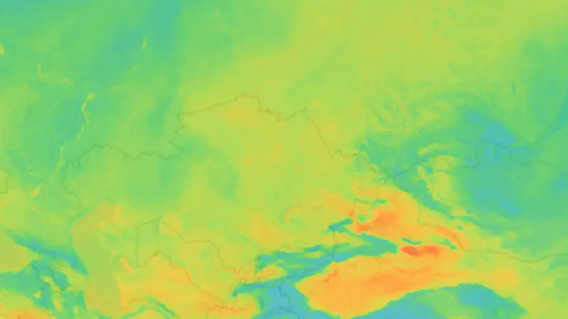 Temperatura weather map