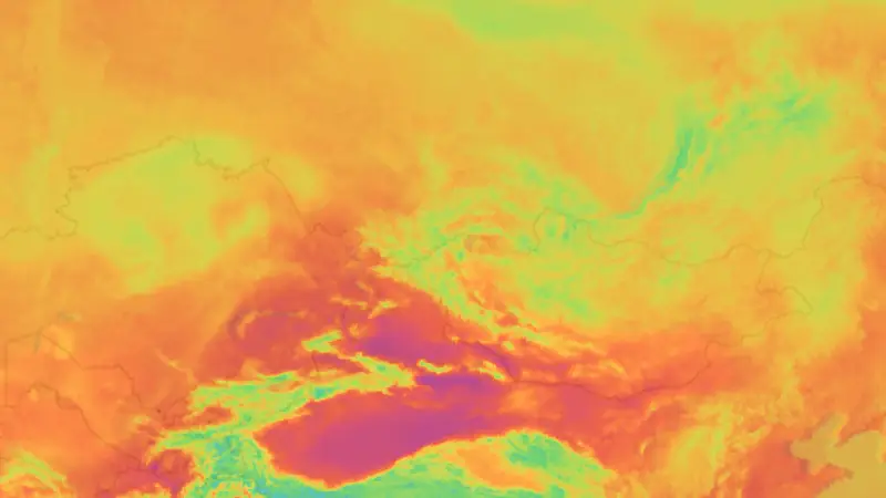 기온 weather map
