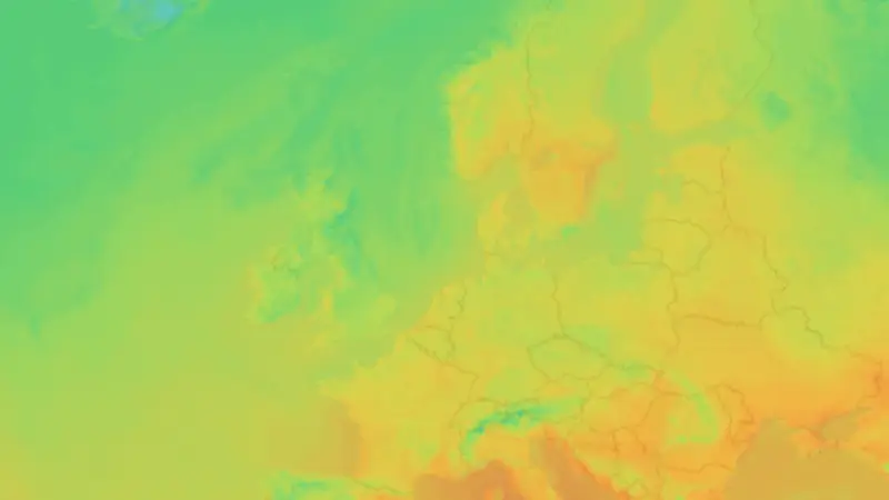 دما weather map