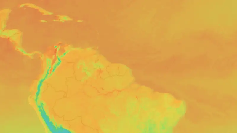 Temperatura weather map