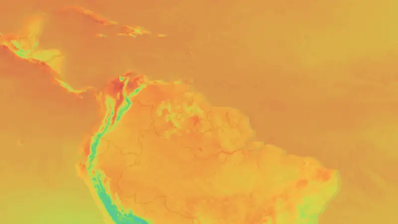 Temperatura weather map