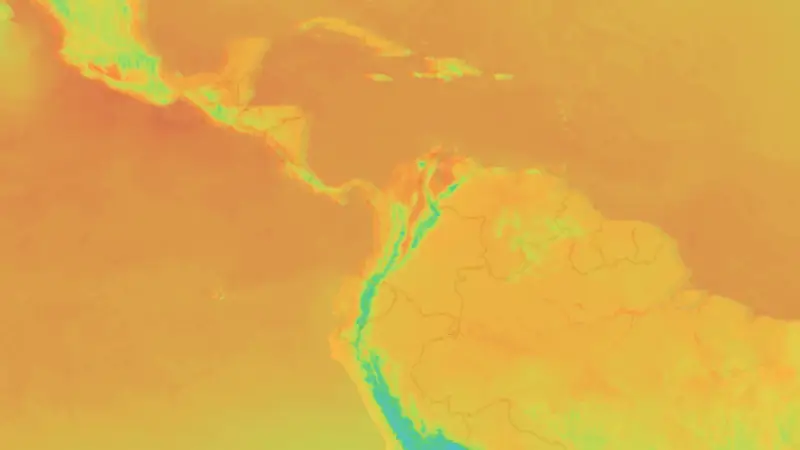 Temperatură weather map