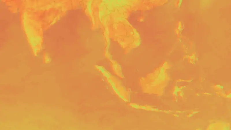 Sıcaklık weather map