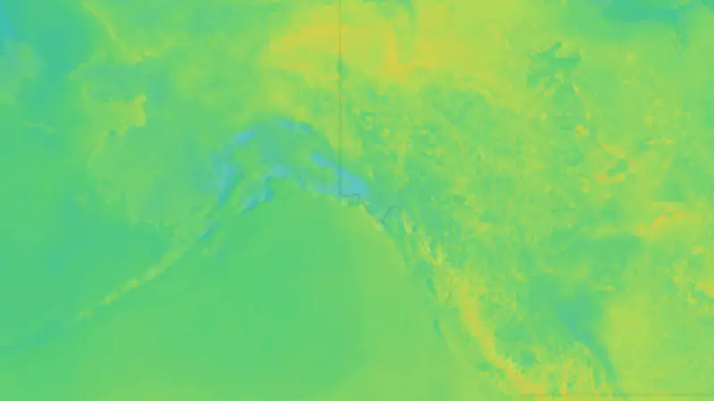 Temperatura weather map