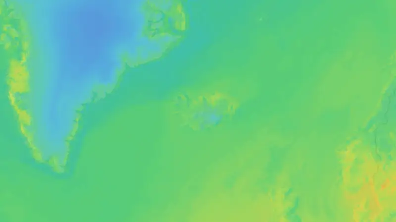 Temperatur weather map