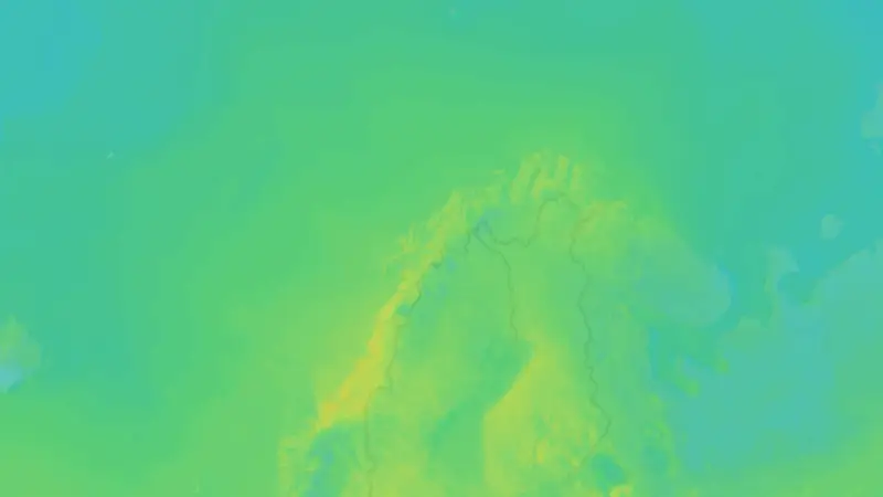Temperatur weather map