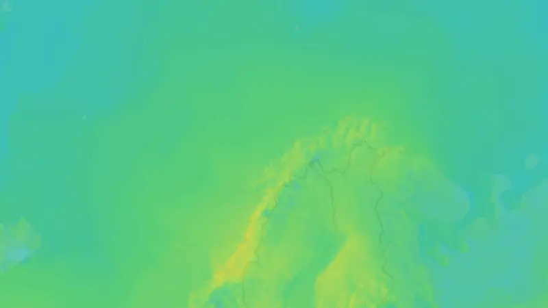 Temperatur weather map