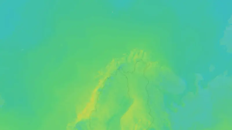 Temperatur weather map