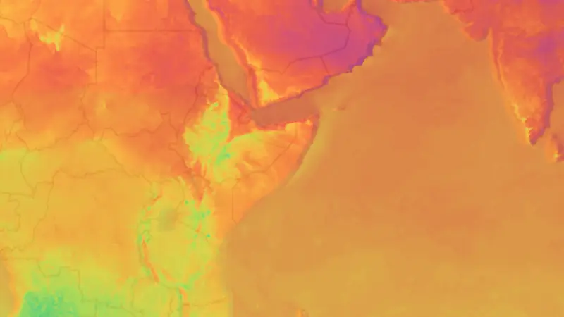 Temperatura weather map