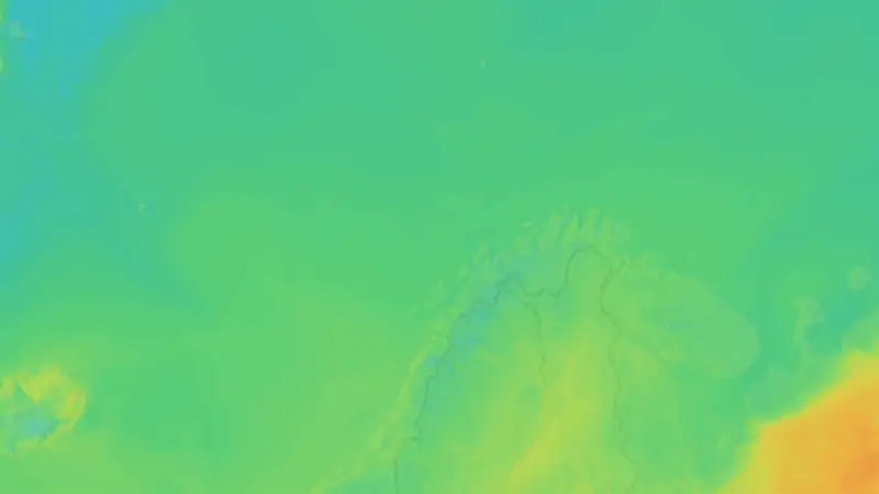 دما weather map